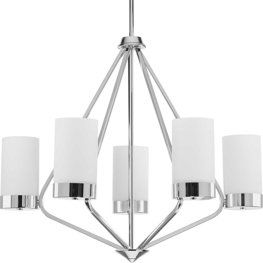 Progress Canada - P400022-015 - Five Light Chandelier - Elevate - Polished Chrome