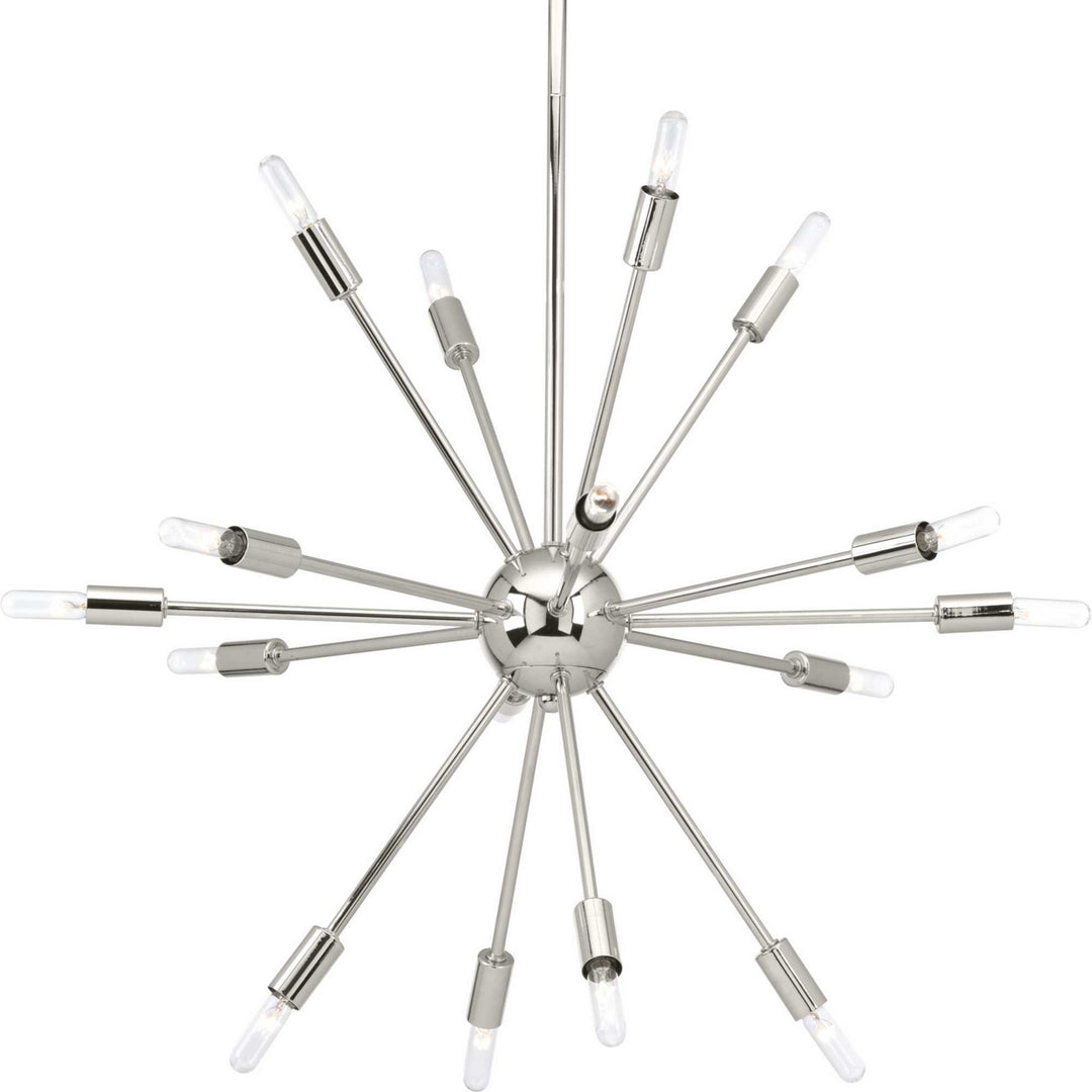Progress Canada - P400041-104 - 16 Light Chandelier - Ion - Polished Nickel