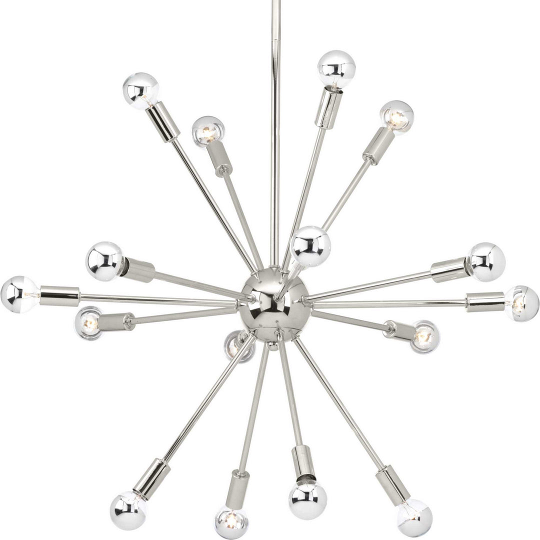 Progress Canada - P400041-104 - 16 Light Chandelier - Ion - Polished Nickel