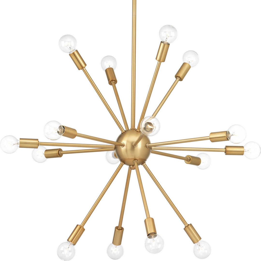 Progress Canada - P400041-109 - 16 Light Chandelier - Ion - Brushed Bronze