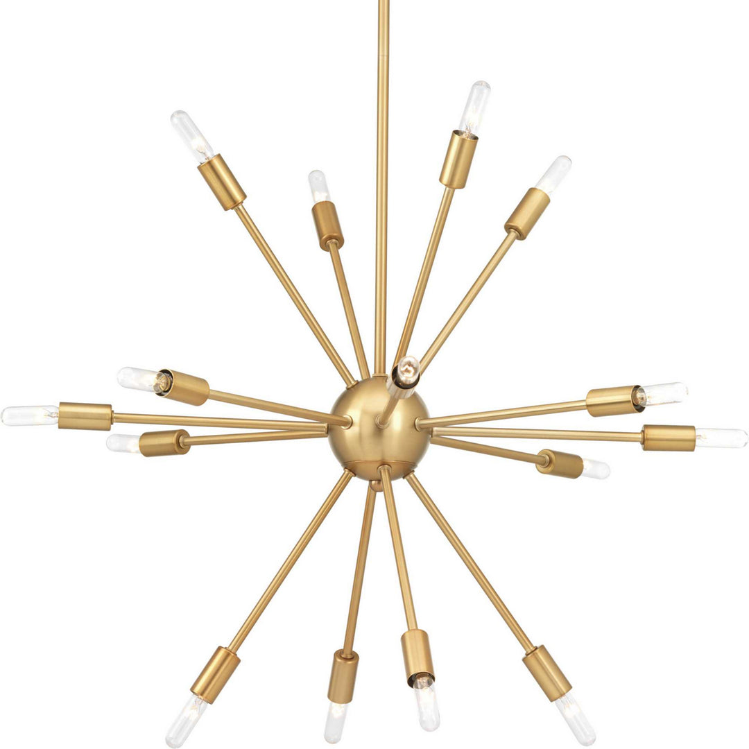 Progress Canada - P400041-109 - 16 Light Chandelier - Ion - Brushed Bronze