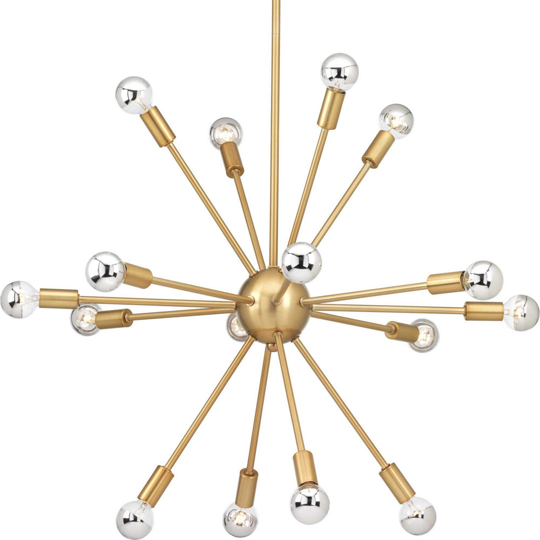 Progress Canada - P400041-109 - 16 Light Chandelier - Ion - Brushed Bronze