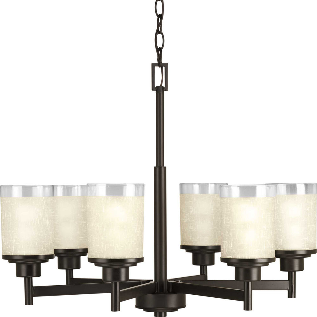 Alexa Six Light Chandelier in Antique Bronze - available from The Lighting Shoppe, trusted by Canadian homeowners