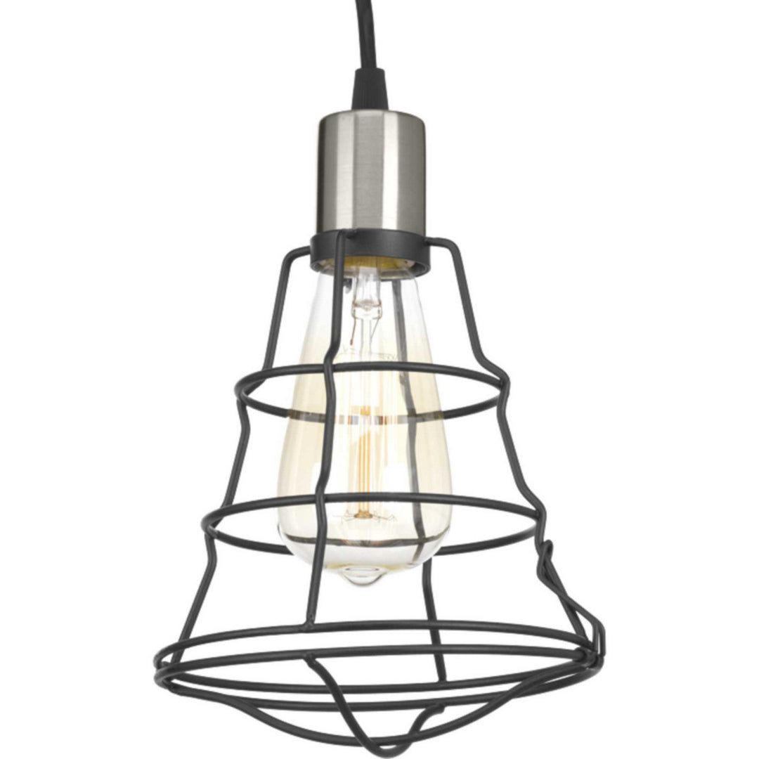 Gauge One Light Mini Pendant in Graphite - available from The Lighting Shoppe, trusted by Canadian homeowners
