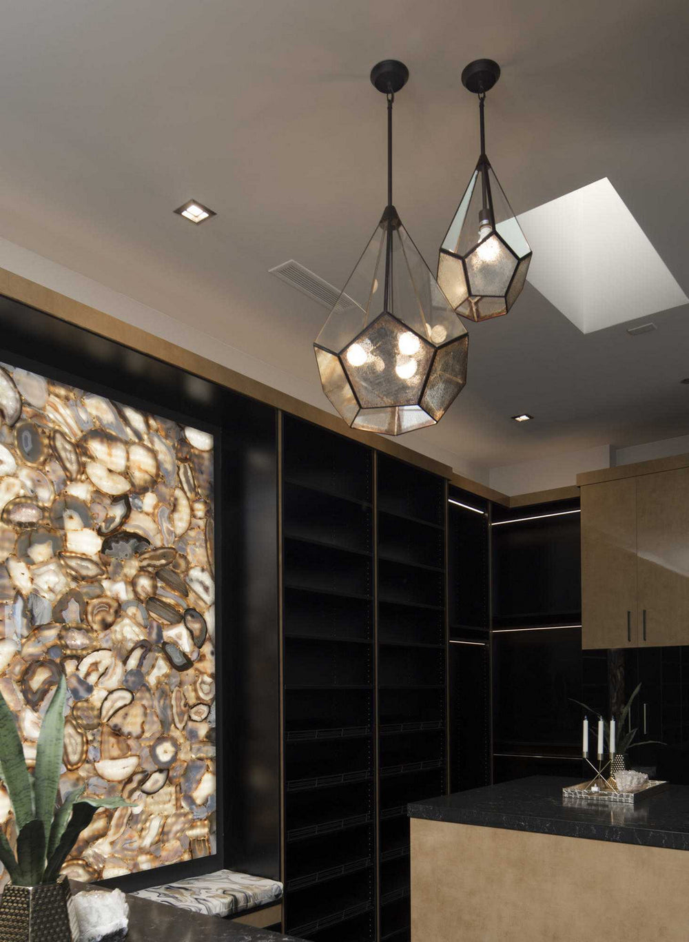 Progress Canada - P5319-20 - One Light Pendant - Cinq - Antique Bronze ...