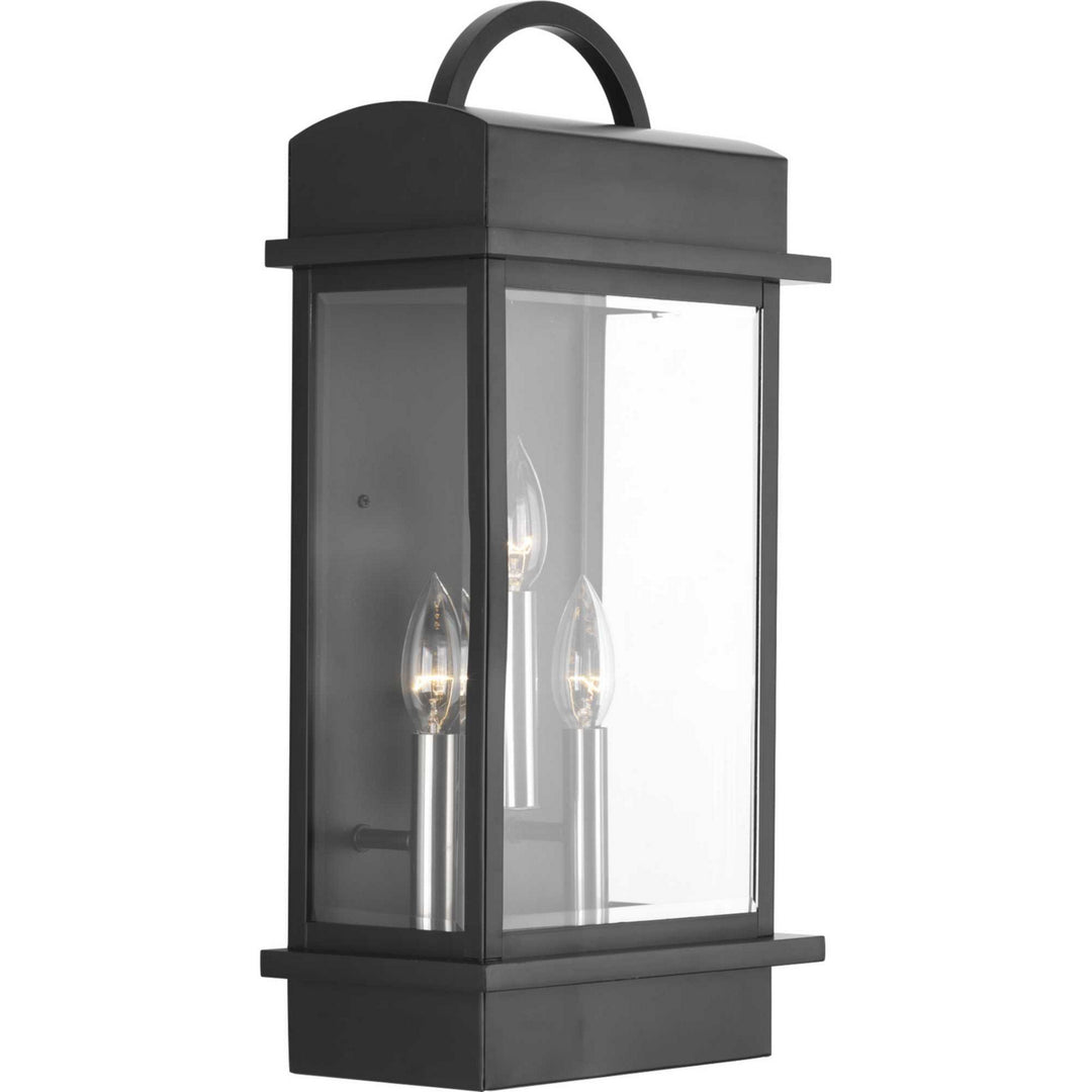 Progress Canada - P560003-031 - Three Light Large Wall Lantern - Santee - Black