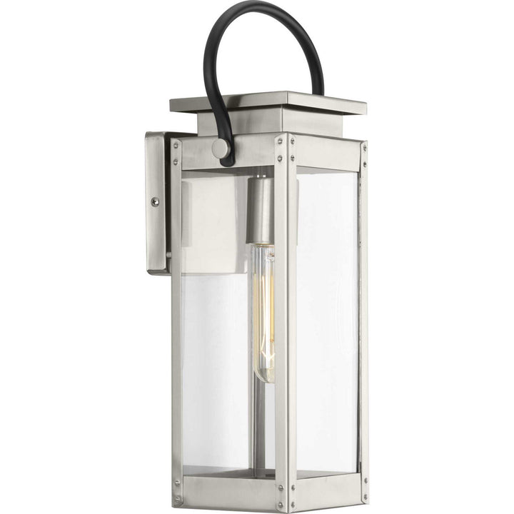 Progress Canada - P560004-135 - One Light Wall Lantern - Union Square - Stainless Steel