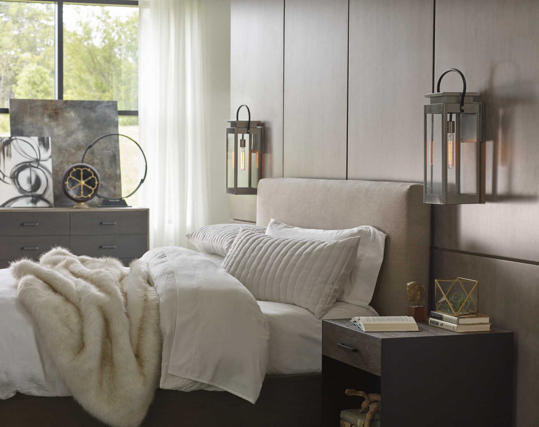 Progress Canada - P560005-135 - One Light Wall Lantern - Union Square - Stainless Steel