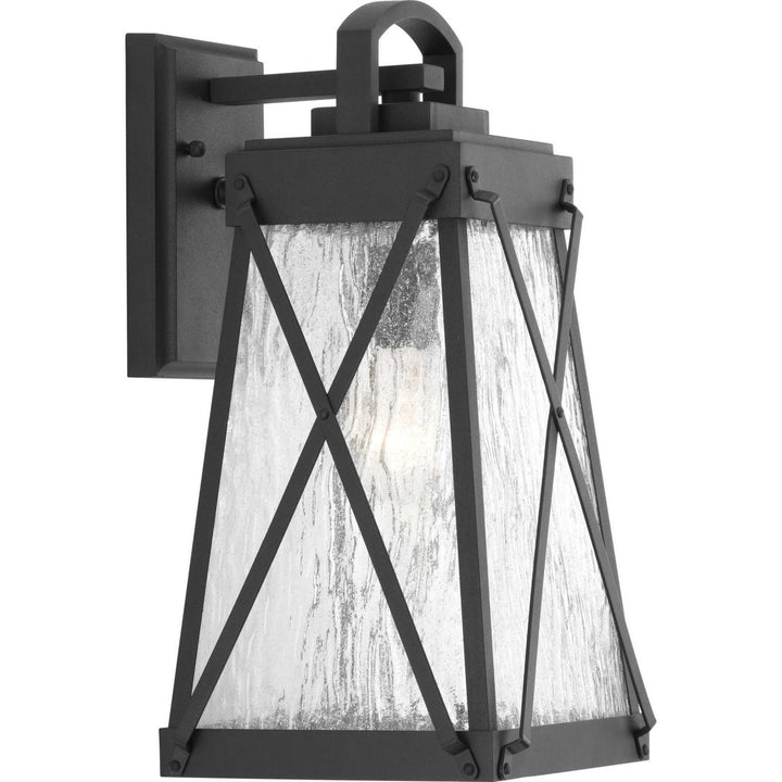 Creighton One Light Wall Lantern in Black - available from The Lighting Shoppe, trusted by Canadian homeowners