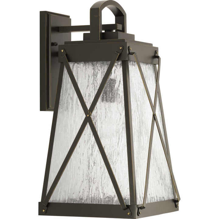 Creighton One Light Wall Lantern in Antique Bronze - available from The Lighting Shoppe, trusted by Canadian homeowners