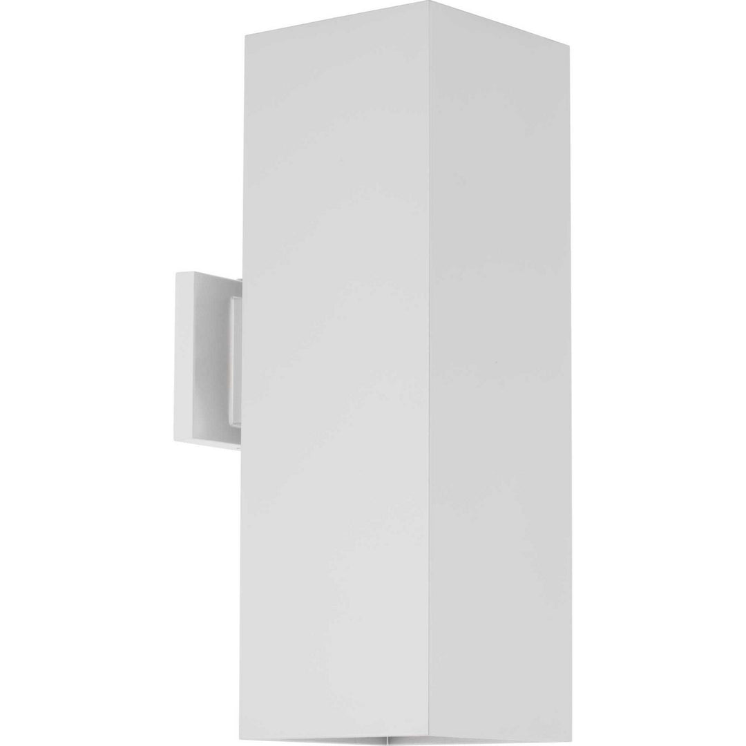 LED Squares LED Wall Lantern in White - available from The Lighting Shoppe, trusted by Canadian homeowners