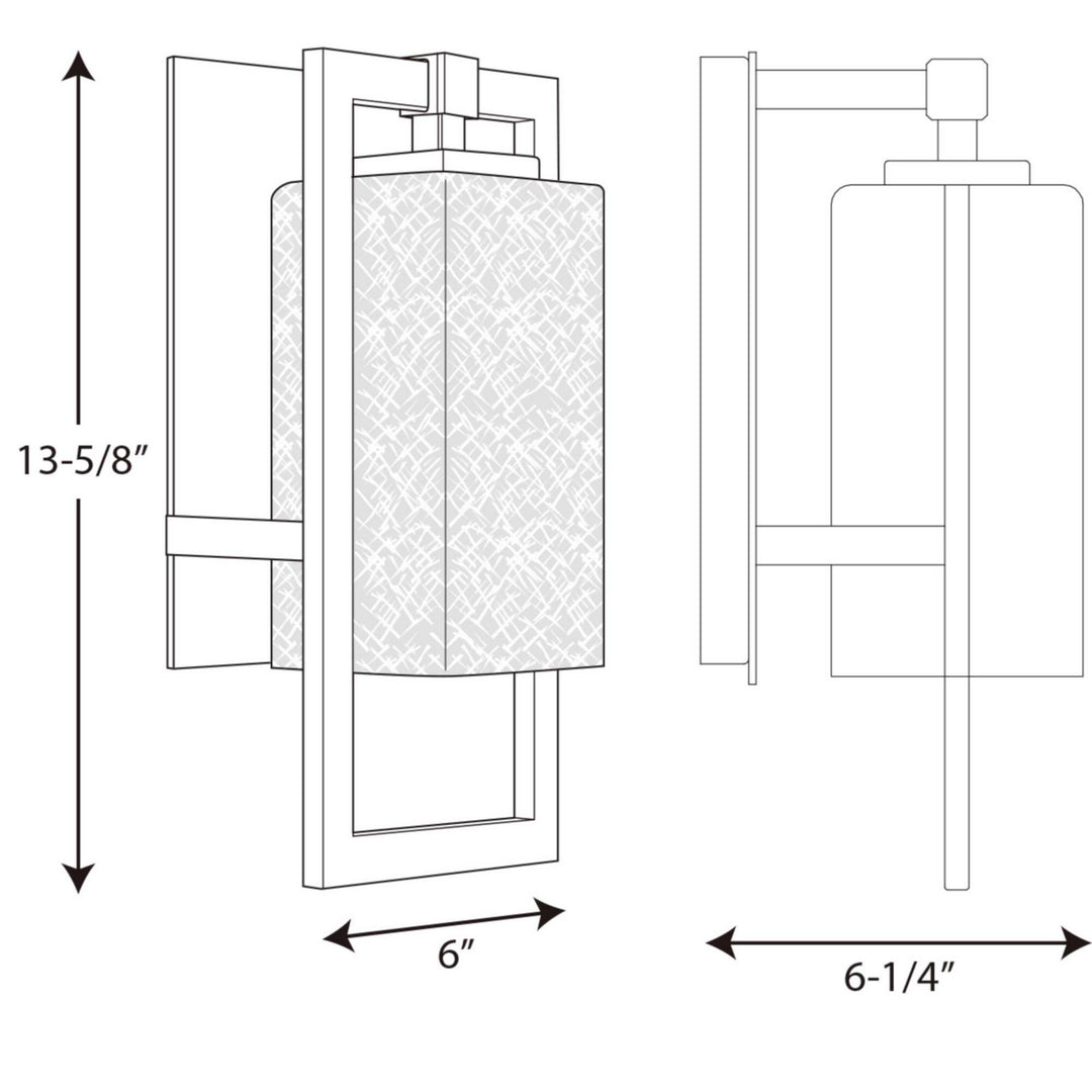 Progress Canada - P5948-31 - One Light Wall Lantern - Jack - Black