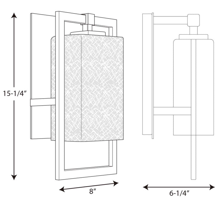 Progress Canada - P5949-31 - One Light Wall Lantern - Jack - Black