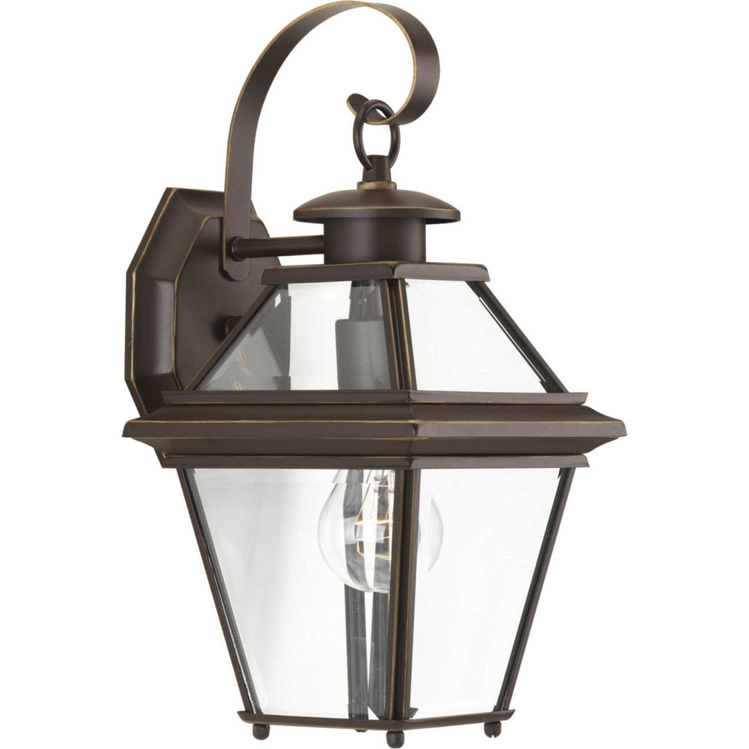 Burlington One Light Wall Lantern in Antique Bronze - available from The Lighting Shoppe, trusted by Canadian homeowners