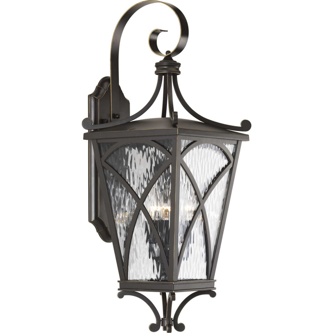 Cadence Three Light Wall Lantern in Oil Rubbed Bronze - available from The Lighting Shoppe, trusted by Canadian homeowners