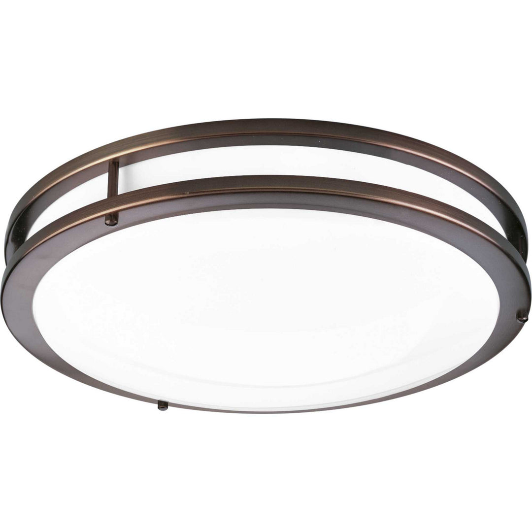 LED Linear LED Flush Mount in Urban Bronze - available from The Lighting Shoppe, trusted by Canadian homeowners