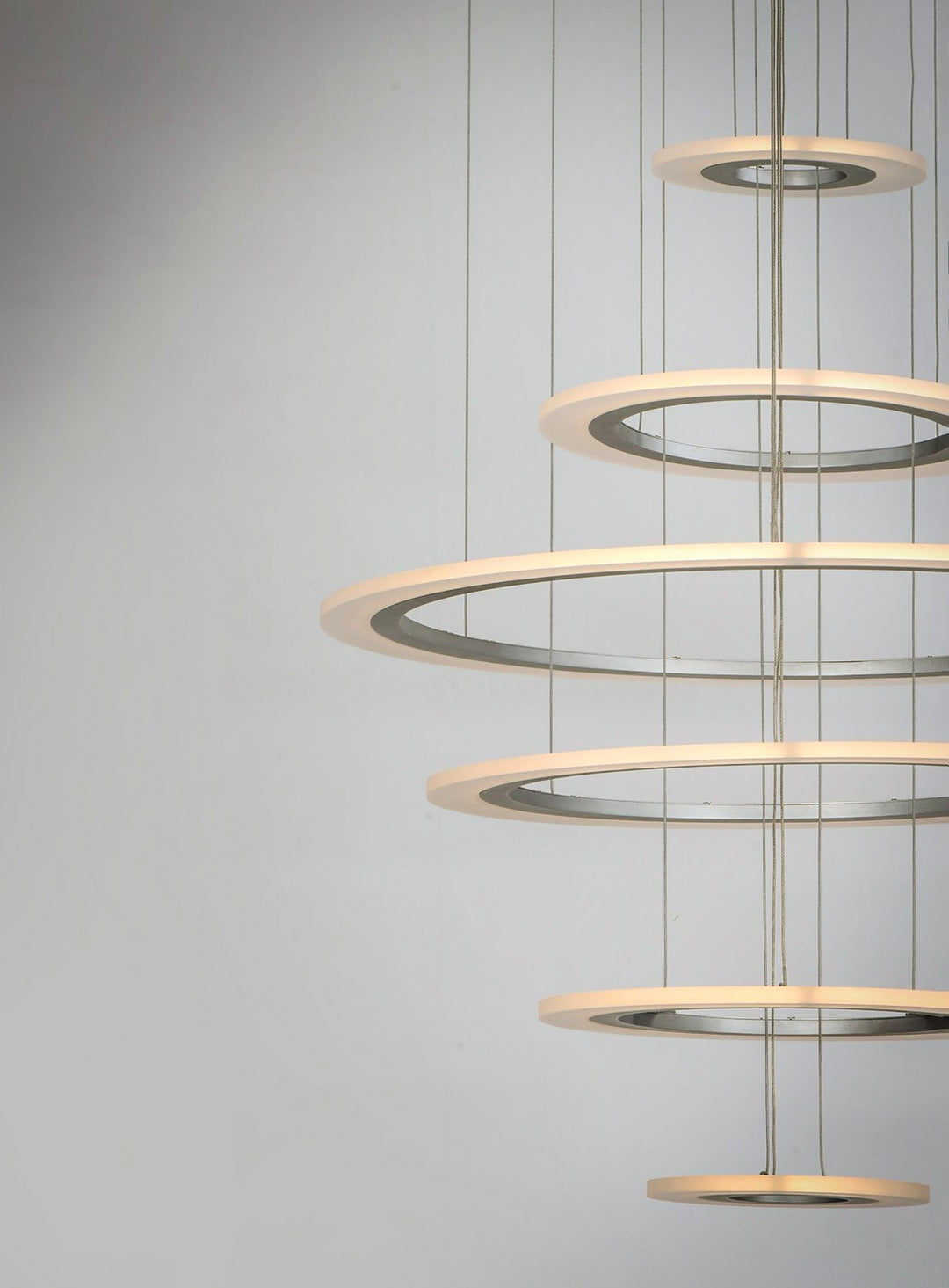 ET2 - E22664-11MS - LED Pendant - Saturn II LED - Matte Silver