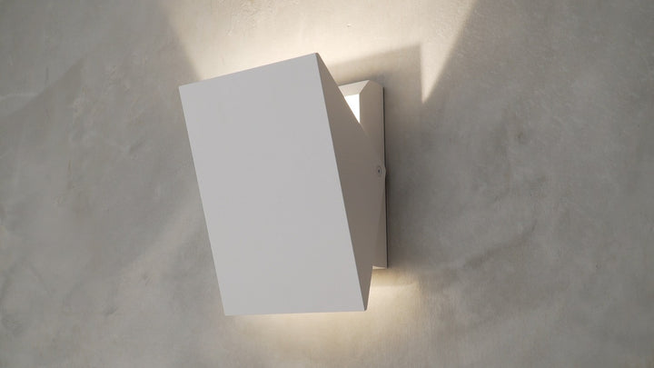 ET2 - E41333-WT - LED Outdoor Wall Sconce - Alumilux Tilt - White