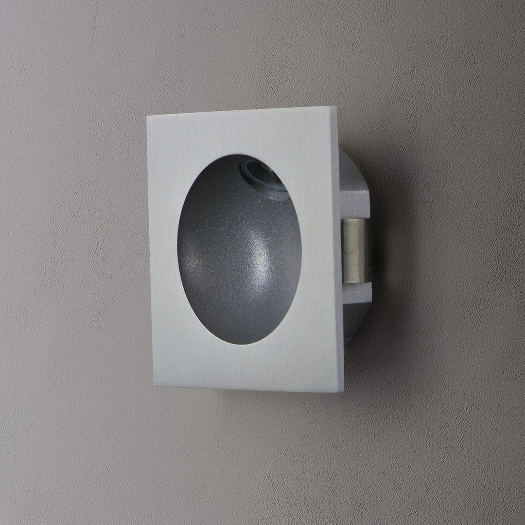 ET2 - E41403-SA - LED Step Light - Alumilux Step Light - Satin Aluminum