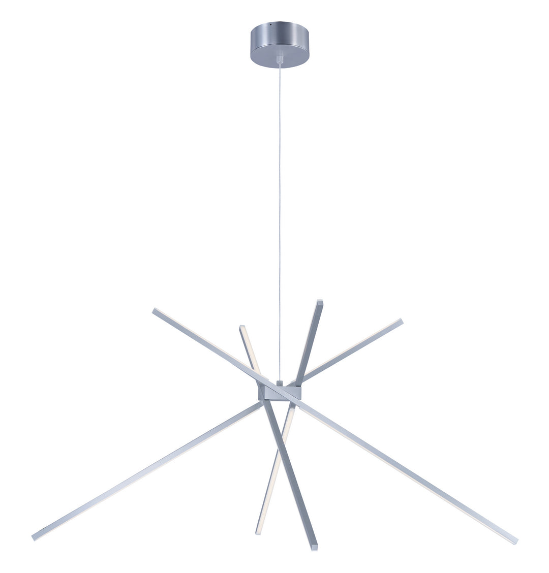 Alumilux Aster LED Pendant in Satin Aluminum - available from The Lighting Shoppe, trusted by Canadian homeowners