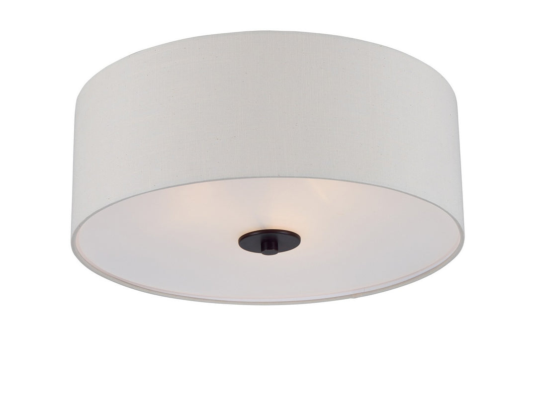 Maxim - 10010OMOI - Three Light Flush Mount - Bongo - Oil Rubbed Bronze