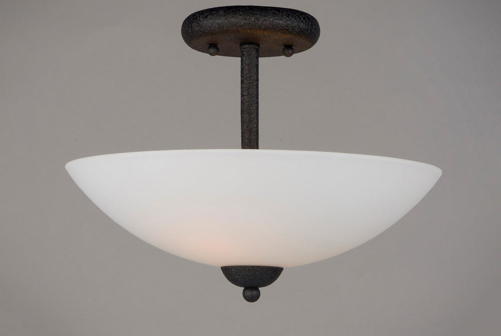 Maxim - 21653SWTXB - Two Light Semi-Flush Mount - Taylor - Textured Black