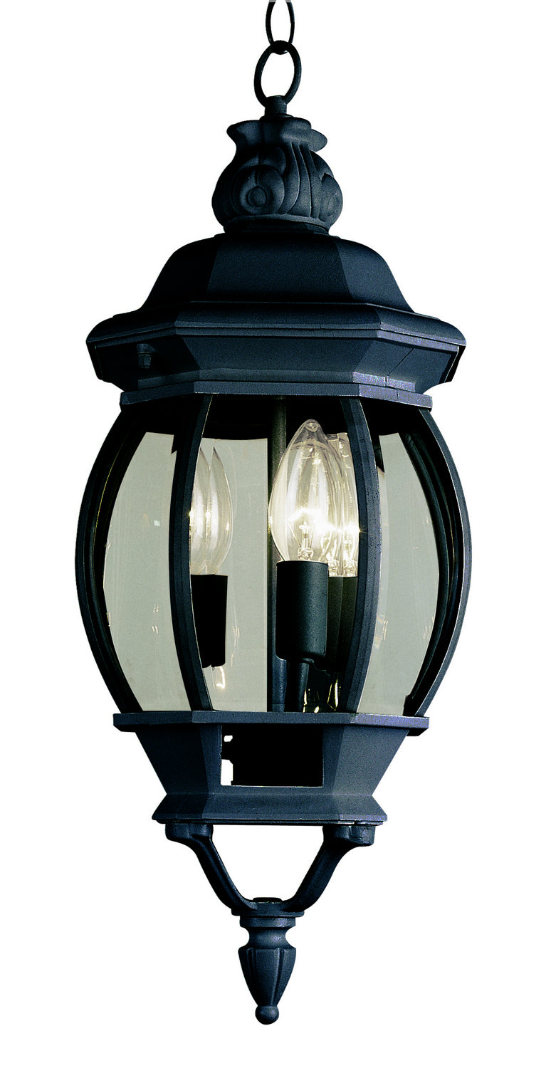 Parsons Three Light Hanging Lantern in Black - available from The Lighting Shoppe, trusted by Canadian homeowners