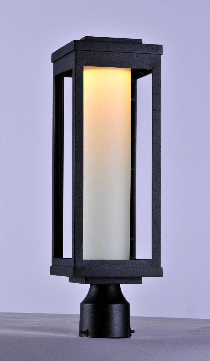Maxim - 55900SWBK - LED Outdoor Post/Pier Mount - Salon LED - Black