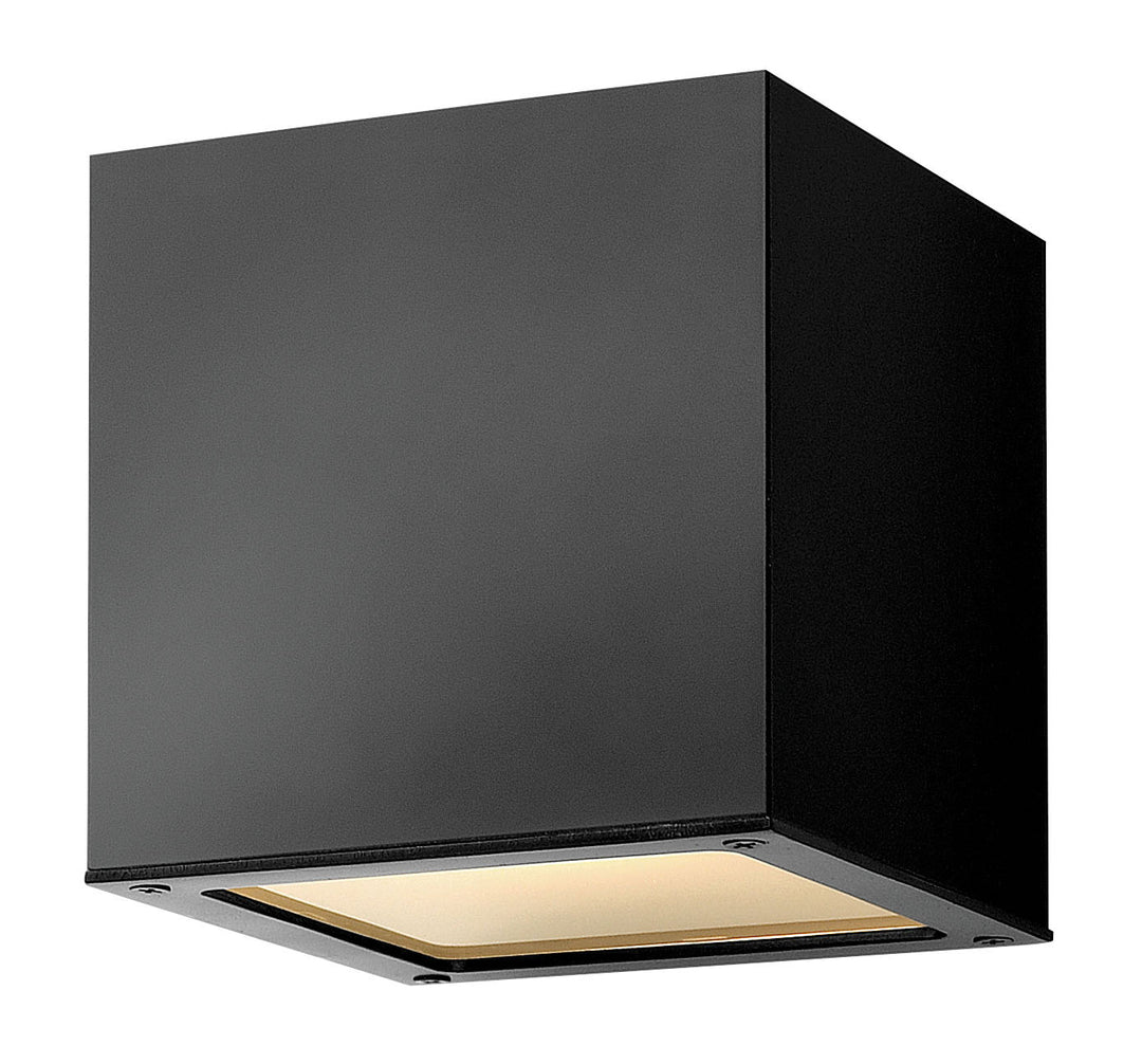 Hinkley Canada - 1768SK - LED Wall Mount - Kube - Satin Black