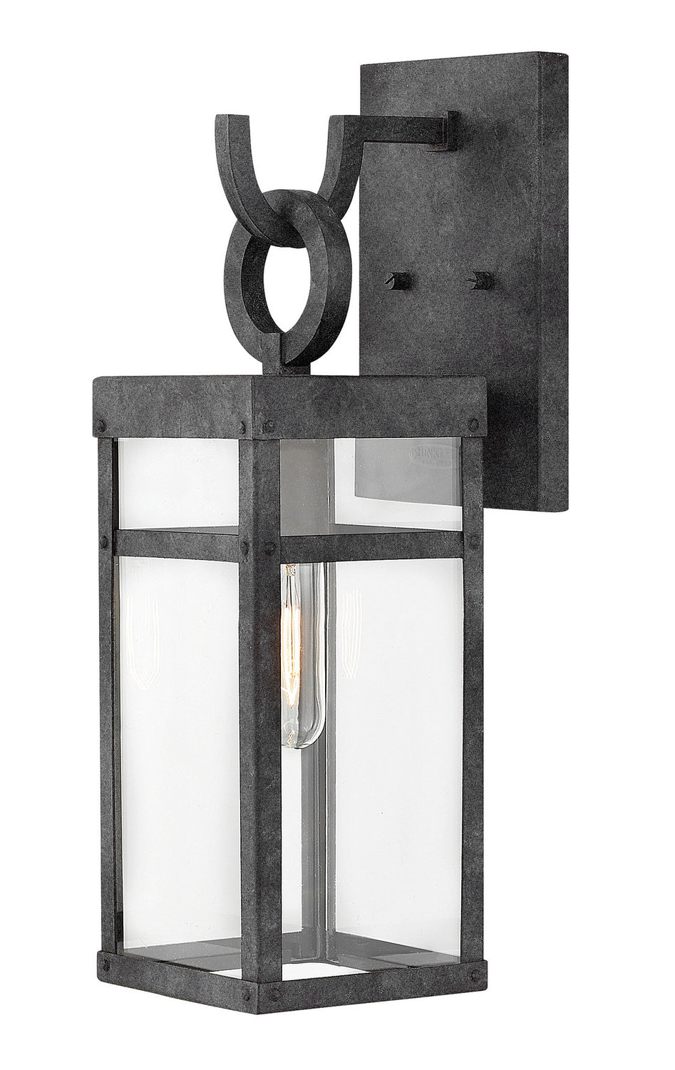 Porter LED Wall Mount in Aged Zinc - available from The Lighting Shoppe, trusted by Canadian homeowners