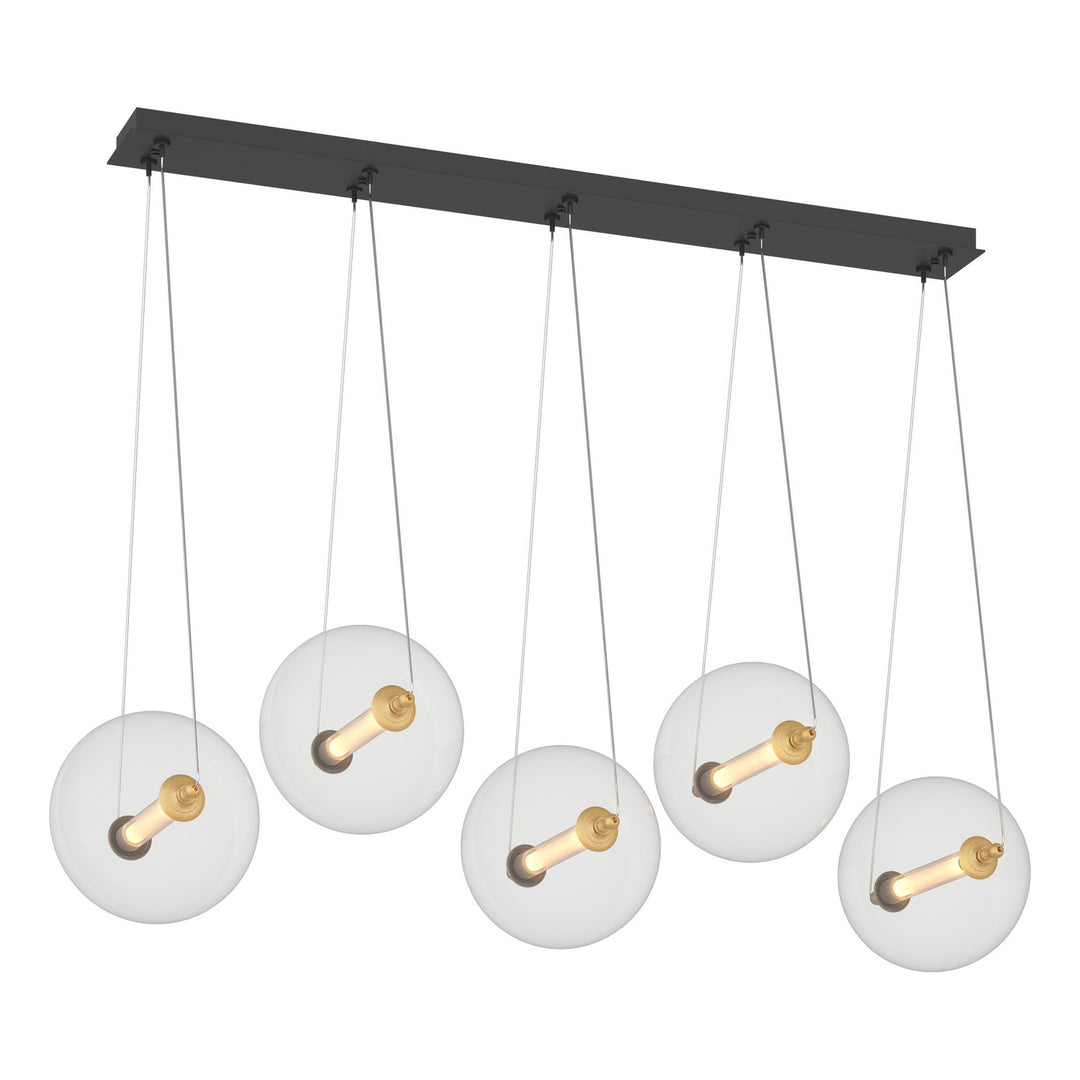 Hubbardton Forge Canada - 134409-SKT-STND-31-YT0517 - LED Pendant - Otto - Black with Brass Accents