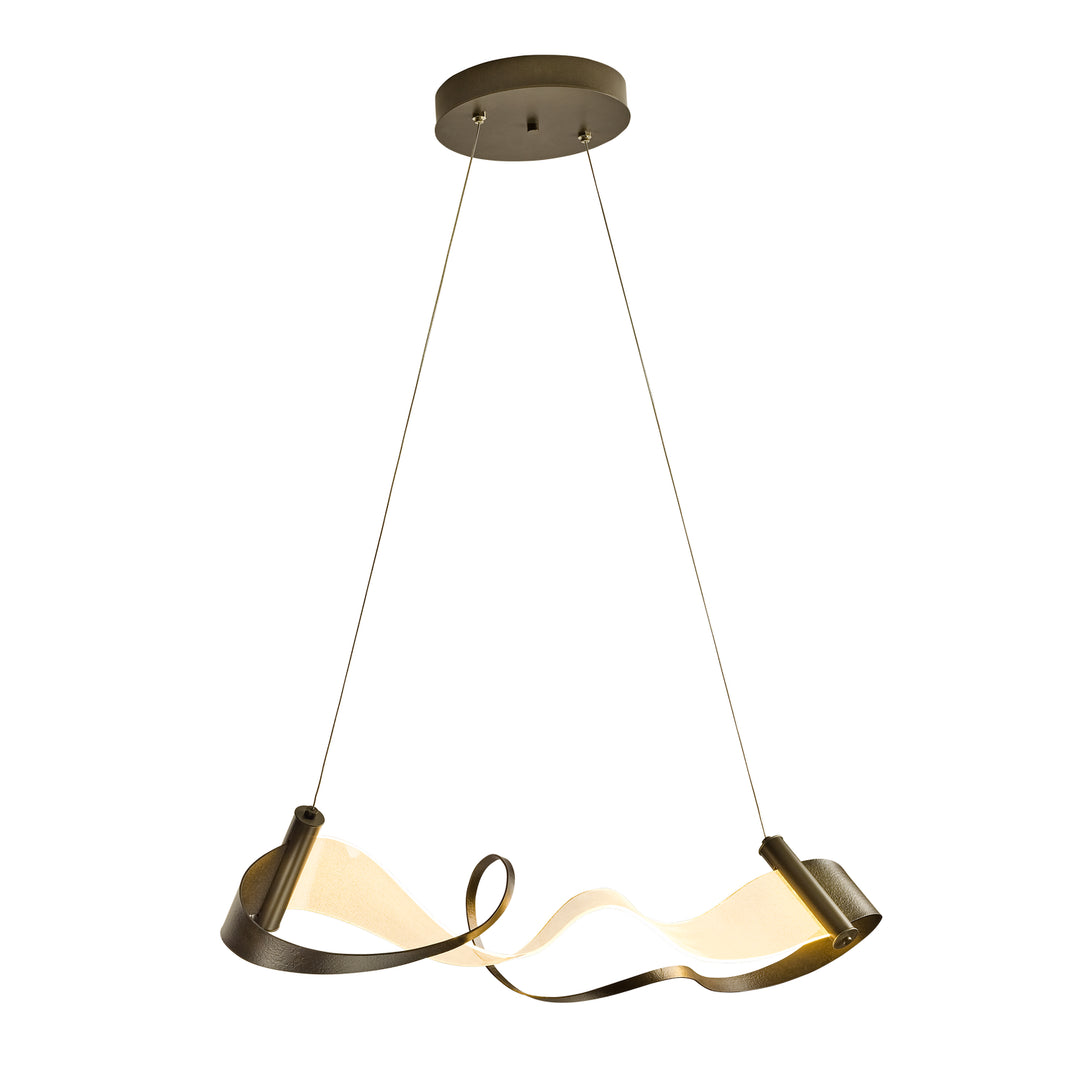 Hubbardton Forge Canada - 139833-LED-STND-07 - LED Pendant - Zephyr - Dark Smoke