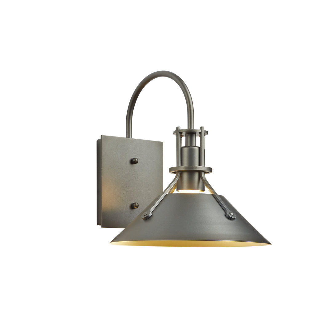 Hubbardton Forge Canada - 302710-SKT-77 - One Light Outdoor Wall Sconce - Henry - Coastal Dark Smoke