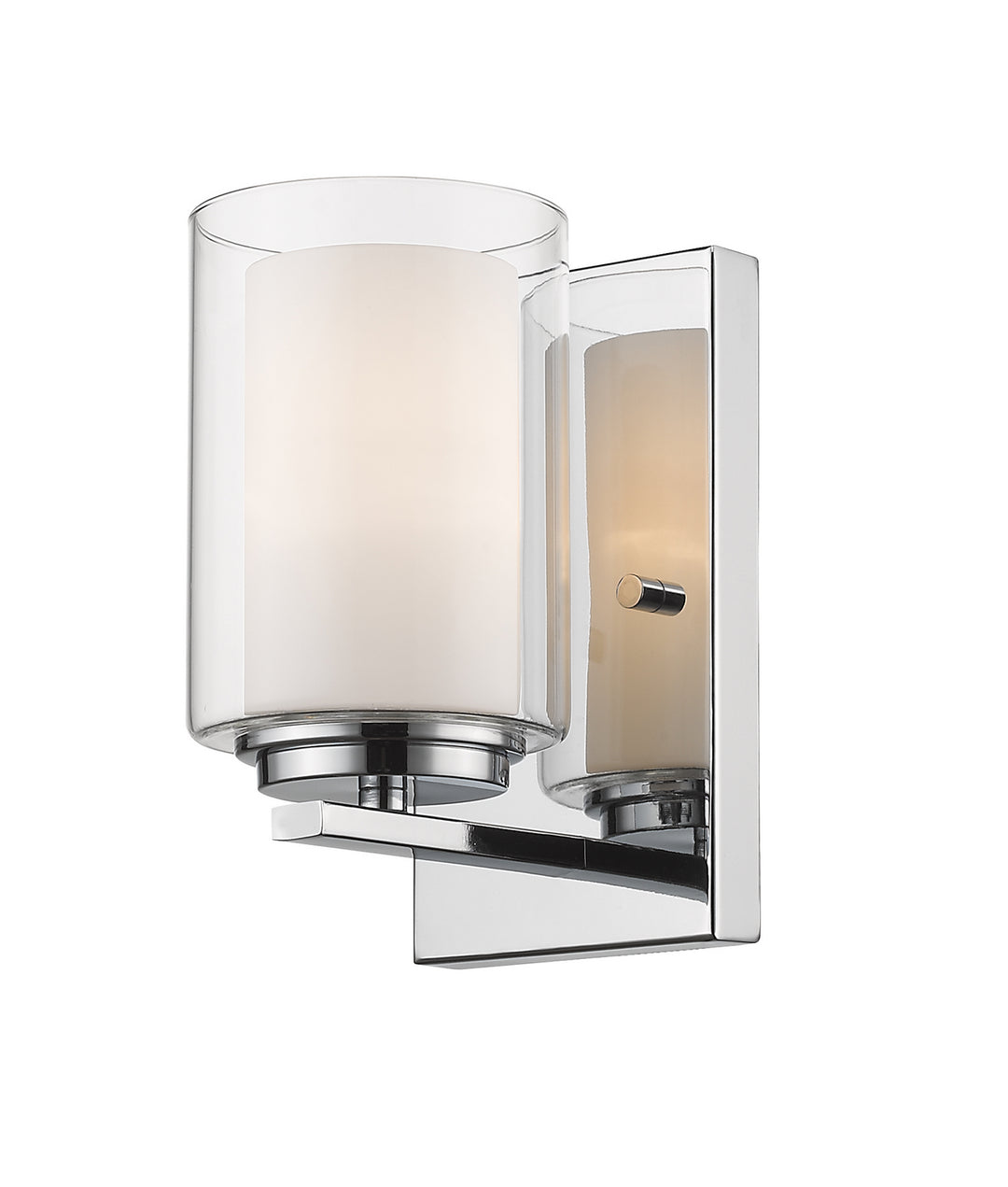 Willow One Light Wall Sconce in Chrome - available from The Lighting Shoppe, trusted by Canadian homeowners