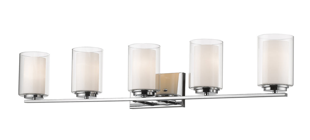 Z-Lite Canada - 426-5V-CH - Five Light Vanity - Willow - Chrome