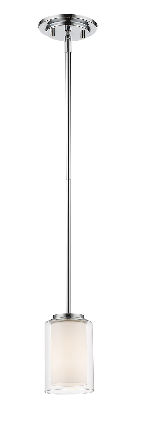 Willow One Light Pendant in Chrome - available from The Lighting Shoppe, trusted by Canadian homeowners