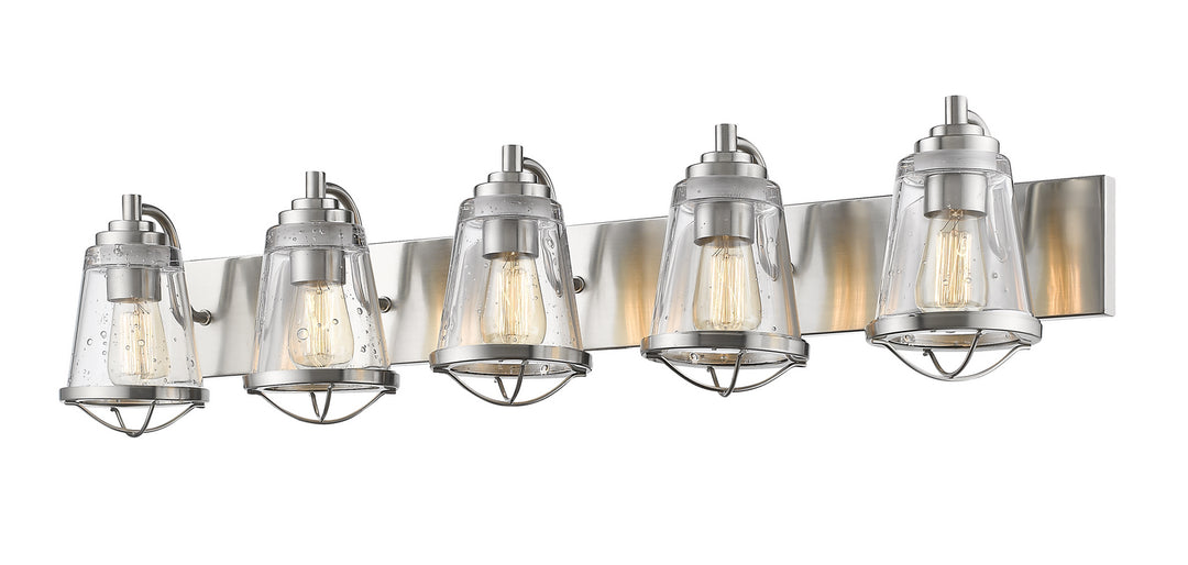 Z-Lite Canada - 444-5V-BN - Five Light Vanity - Mariner - Brushed Nickel