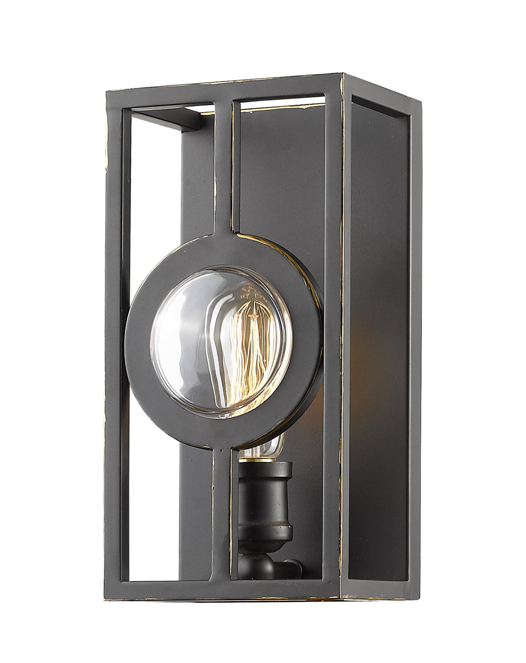 Port One Light Wall Sconce in Olde Bronze - available from The Lighting Shoppe, trusted by Canadian homeowners
