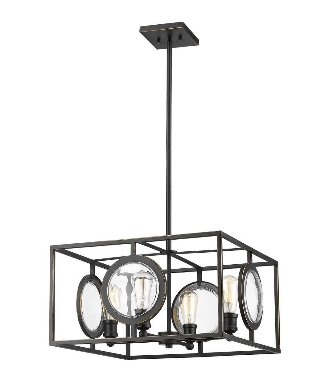 Z-Lite Canada - 448-20OB - Four Light Chandelier - Port - Olde Bronze