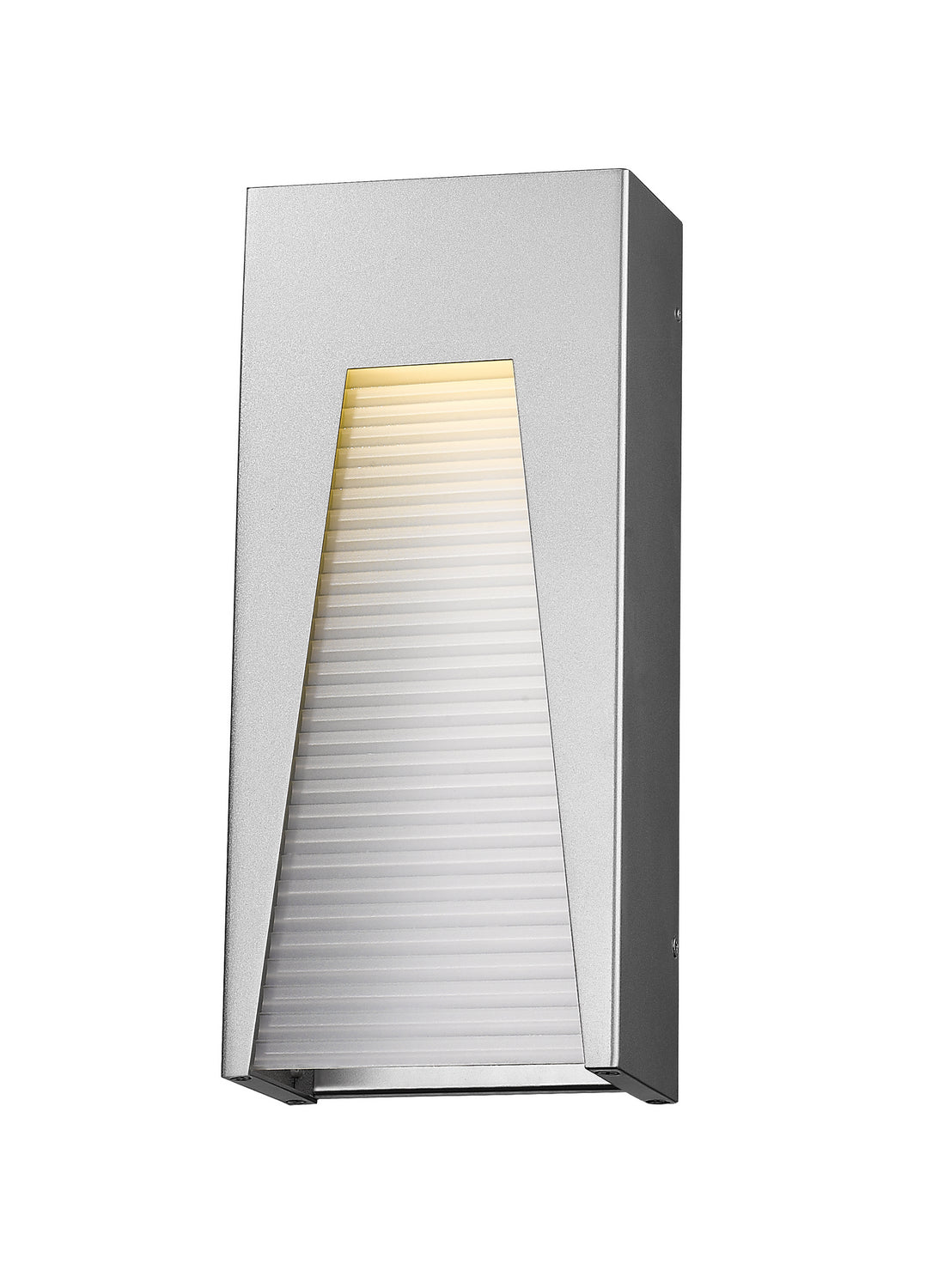 Millenial LED Outdoor Wall Mount in Silver - available from The Lighting Shoppe, trusted by Canadian homeowners