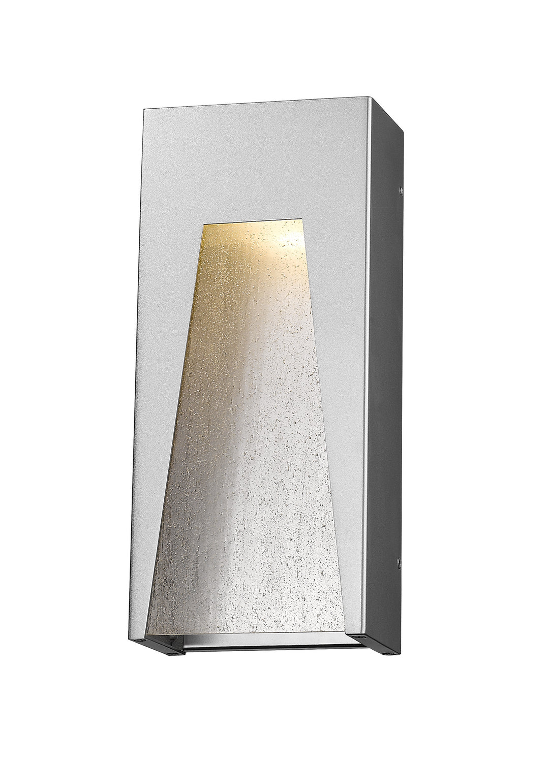 Millenial LED Outdoor Wall Mount in Silver - available from The Lighting Shoppe, trusted by Canadian homeowners