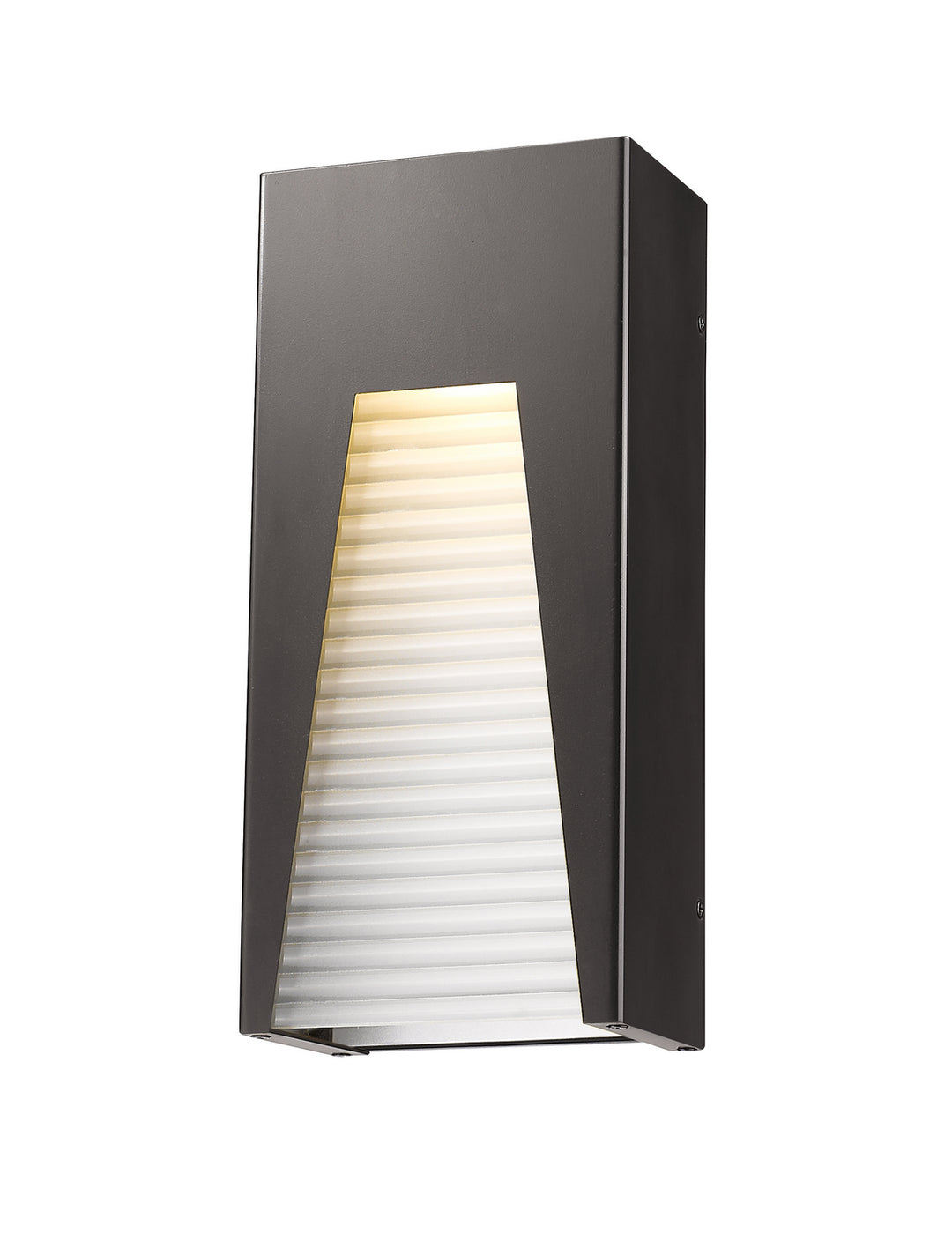 Millenial LED Outdoor Wall Mount in Bronze Silver - available from The Lighting Shoppe, trusted by Canadian homeowners