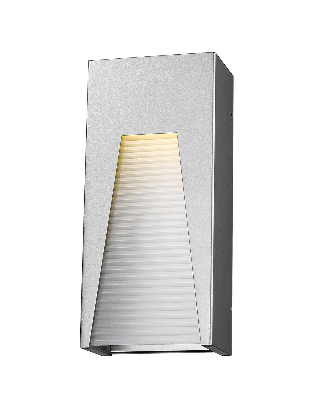 Millenial LED Outdoor Wall Mount in Silver - available from The Lighting Shoppe, trusted by Canadian homeowners