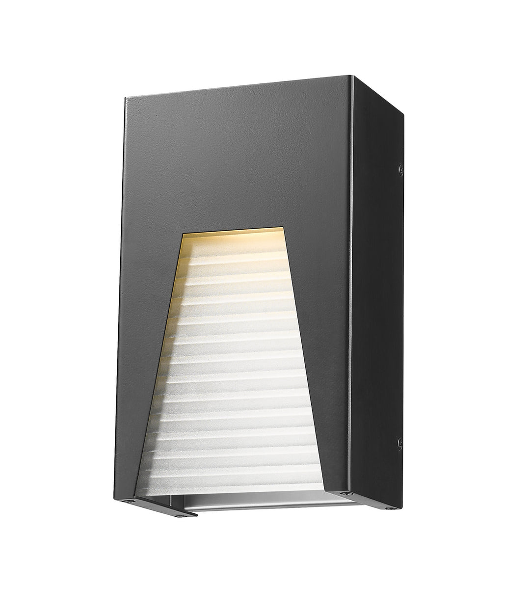 Millenial LED Outdoor Wall Mount in Black Silver - available from The Lighting Shoppe, trusted by Canadian homeowners
