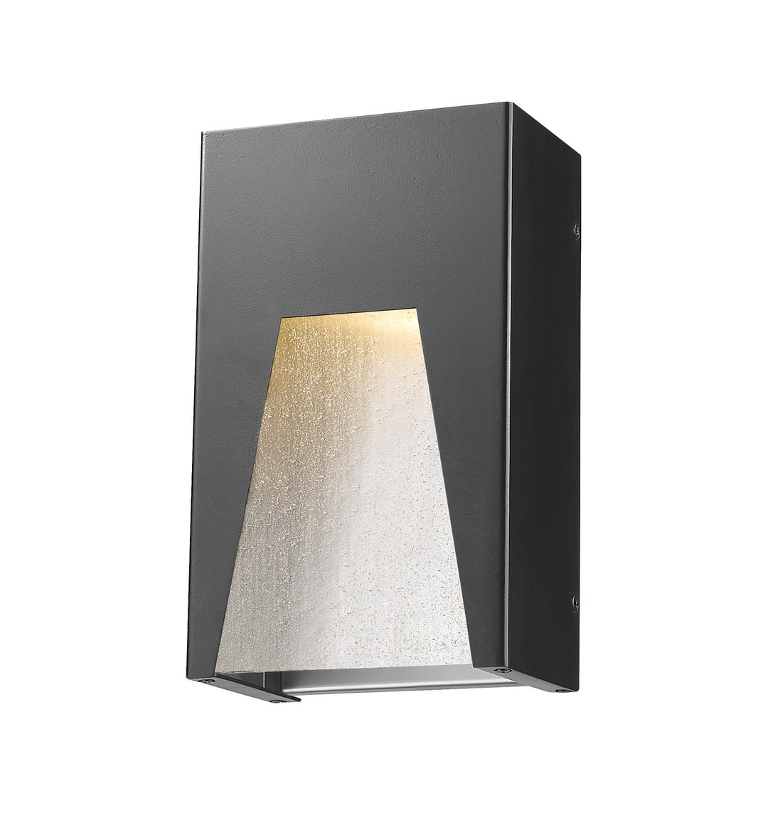 Millenial LED Outdoor Wall Mount in Black Silver - available from The Lighting Shoppe, trusted by Canadian homeowners