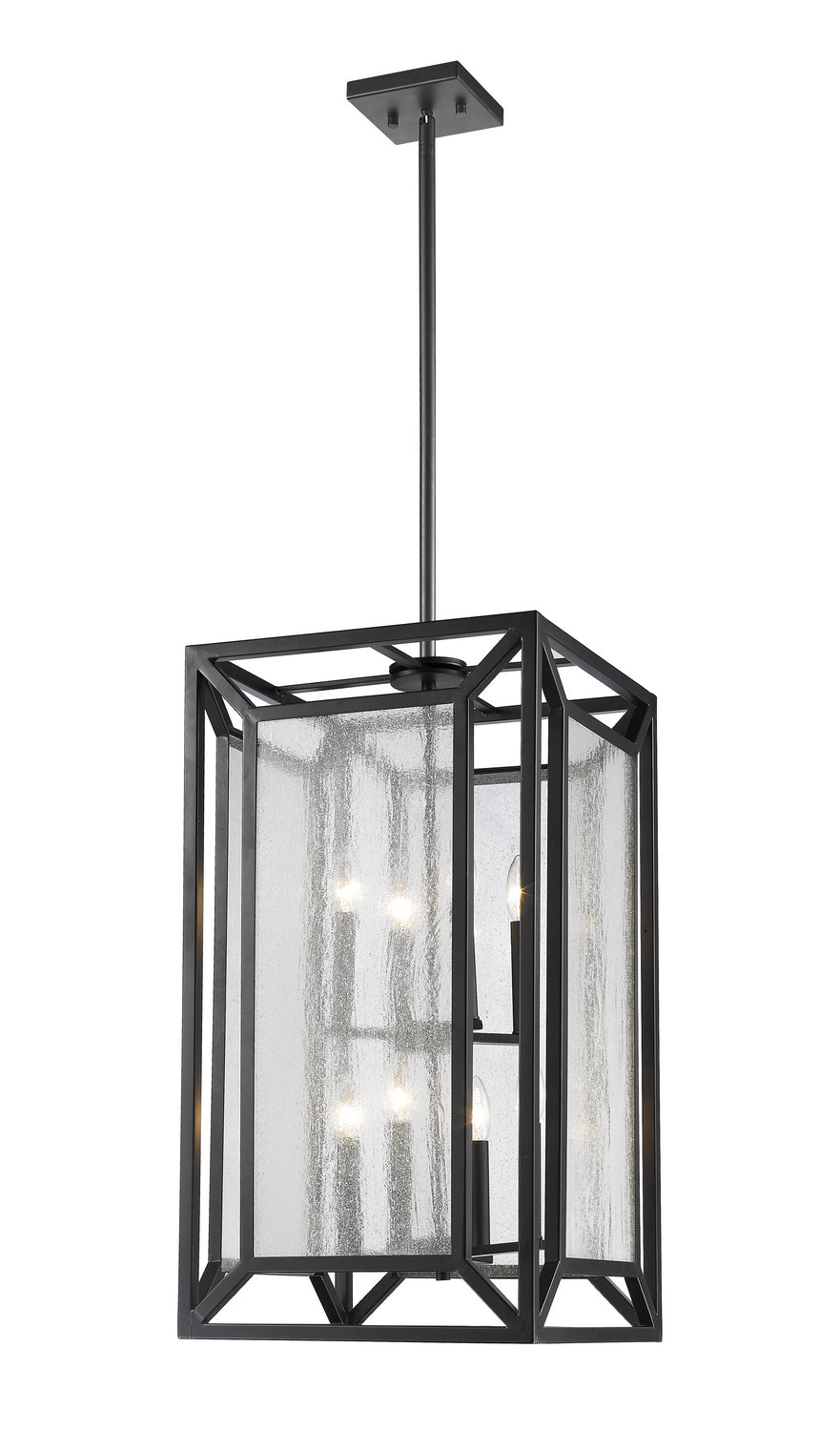 Z-Lite Canada - 6005-8BRZ - Eight Light Chandelier - Braum - Bronze