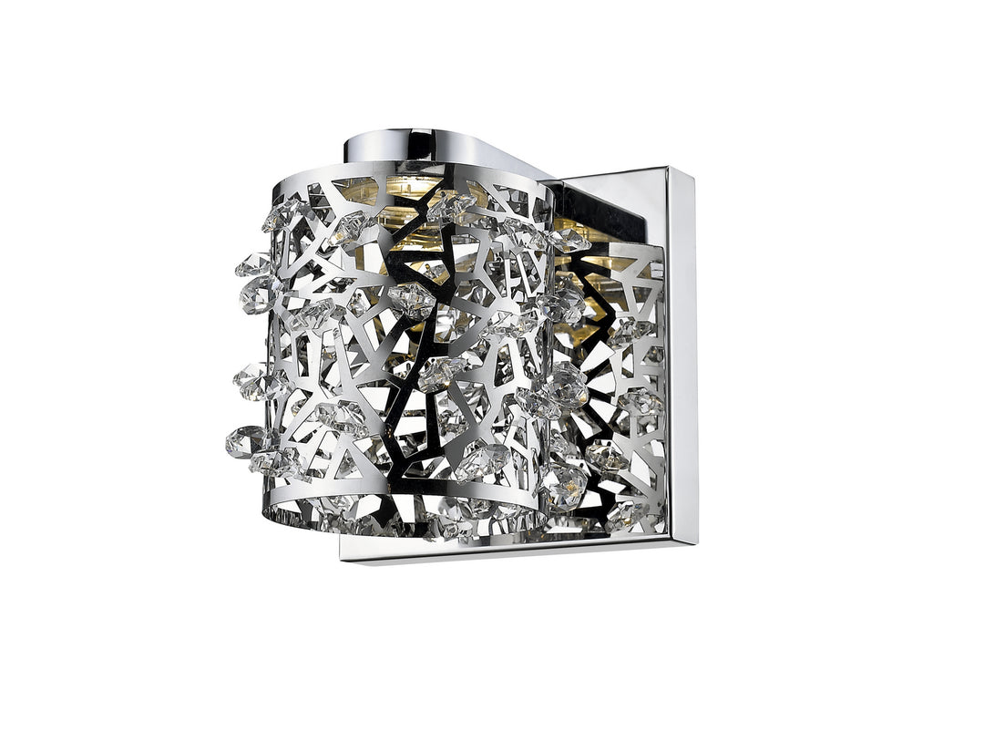 Fortuna LED Wall Sconce in Chrome - available from The Lighting Shoppe, trusted by Canadian homeowners