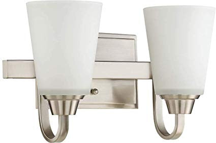 Craftmade Canada - 41902-BNK - Two Light Vanity - Grace - Brushed Polished Nickel