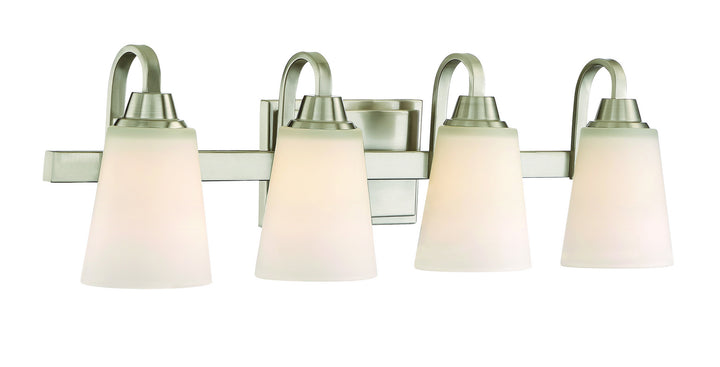 Craftmade Canada - 41904-BNK - Four Light Vanity - Grace - Brushed Polished Nickel