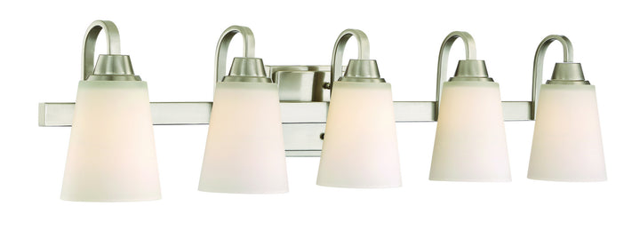 Craftmade Canada - 41905-BNK - Five Light Vanity - Grace - Brushed Polished Nickel